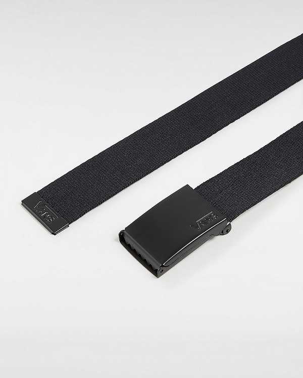 Black Unisex Vans Deppster Web Belts NZ | VN1257498