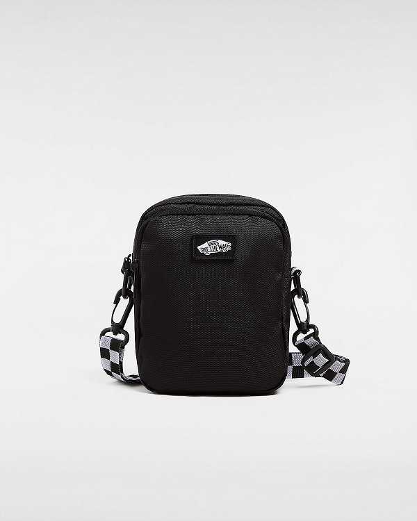 Black Unisex Vans Go Getter Crossbody Bag NZ | VN7850169