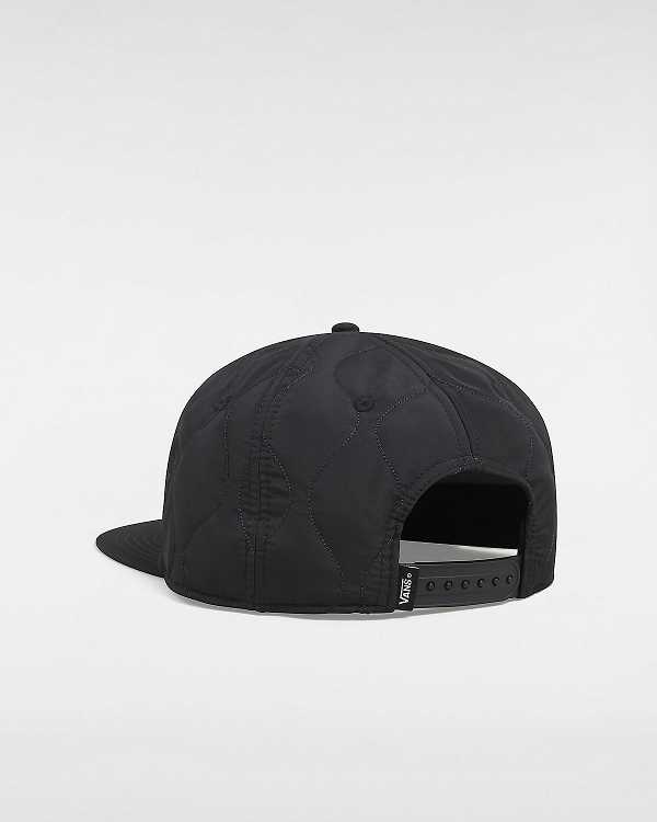 Black Unisex Vans Half Box Low Unstructured Hats NZ | VN4189075