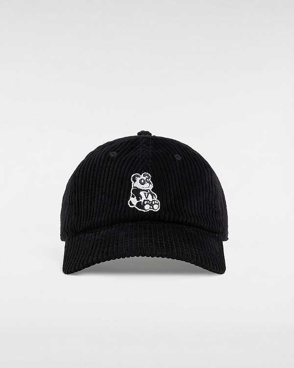 Black Unisex Vans Hosmer Curved Bill Hats NZ | VN8934612