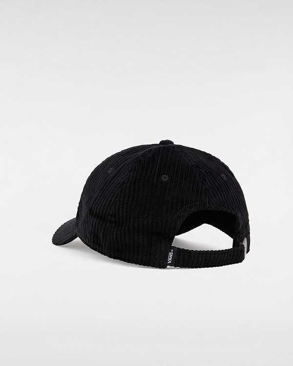 Black Unisex Vans Hosmer Curved Bill Hats NZ | VN8934612