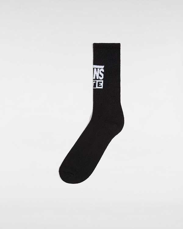 Black Unisex Vans MTE Crestline Crew (1 Pair) Socks NZ | VN2375168