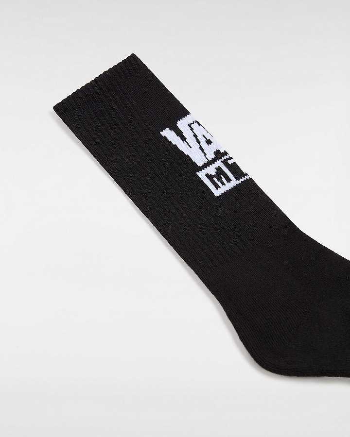 Black Unisex Vans MTE Crestline Crew (1 Pair) Socks NZ | VN2375168