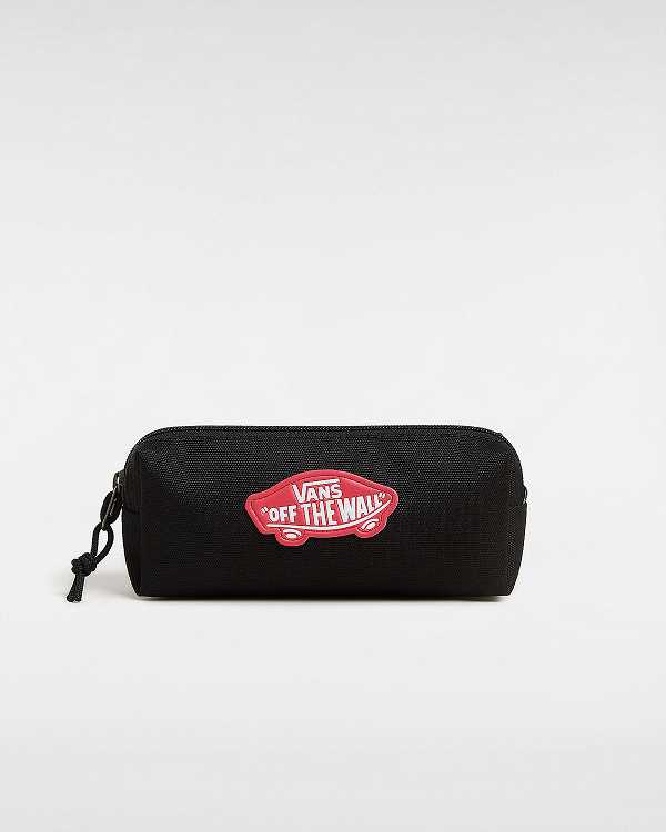 Black Unisex Vans Off The Wall Pencil Pouches NZ | VN1352678