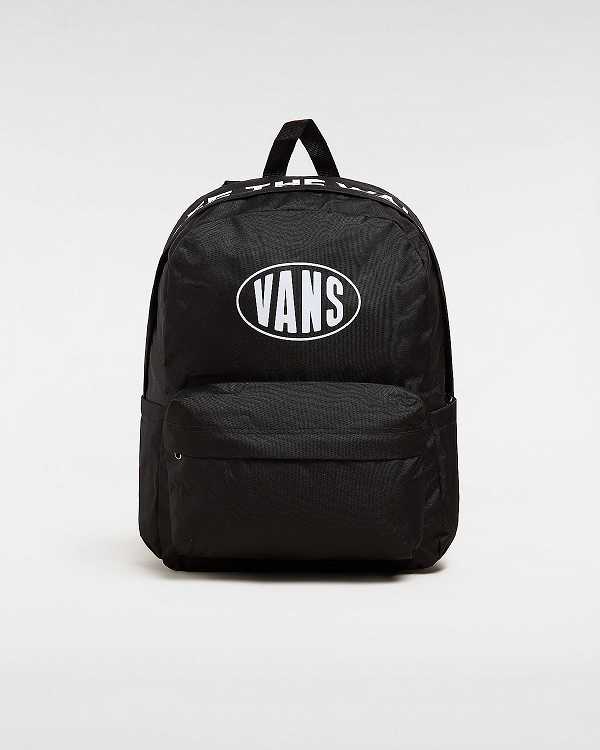 Black Unisex Vans Old Skool Backpacks NZ | VN3542891