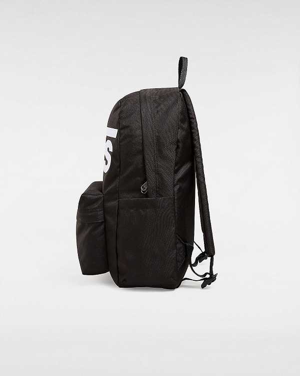 Black Unisex Vans Old Skool Drop V Backpacks NZ | VN8253694