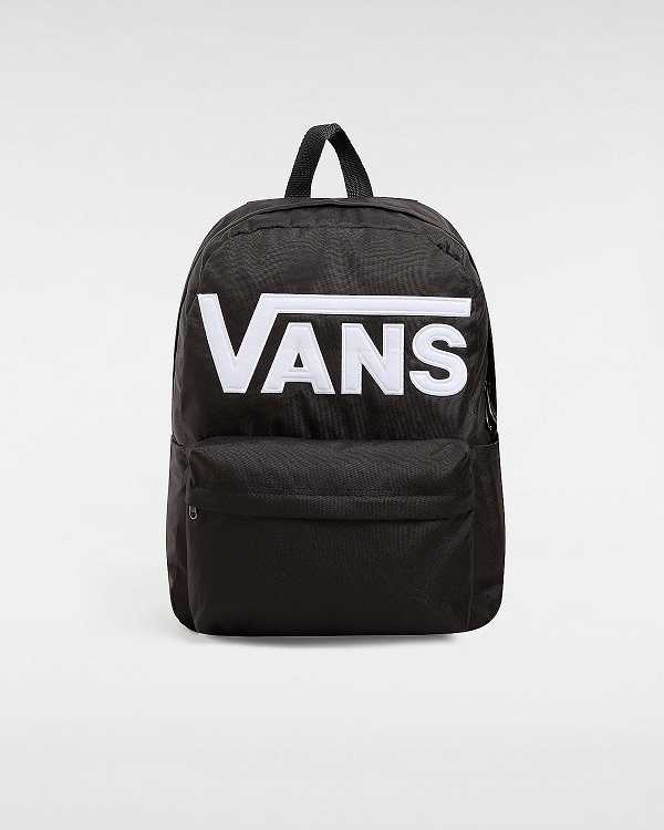 Black Unisex Vans Old Skool Drop V Backpacks NZ | VN8253694