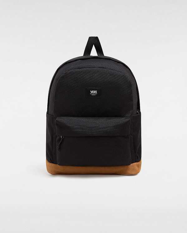 Black Unisex Vans Old Skool Sport Backpacks NZ | VN6789012