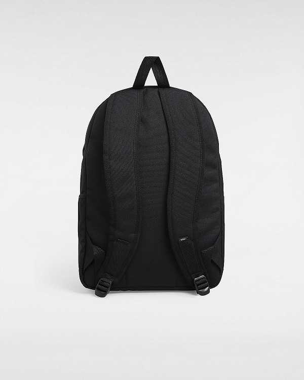 Black Unisex Vans Old Skool Trek Backpacks NZ | VN7510364