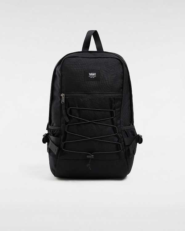 Black Unisex Vans Original Backpacks NZ | VN5081796