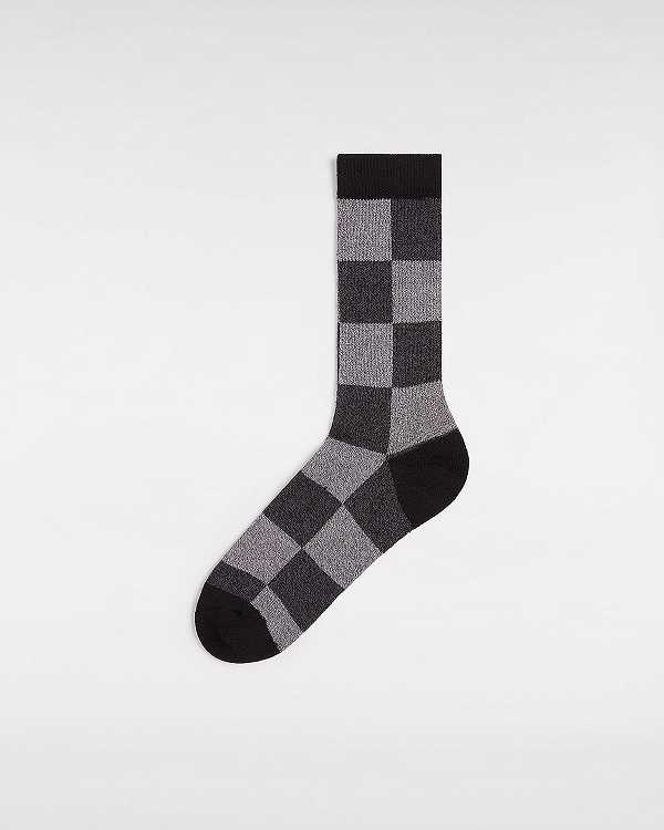 Black Unisex Vans Original Crew (1 Pair) Socks NZ | VN0174862