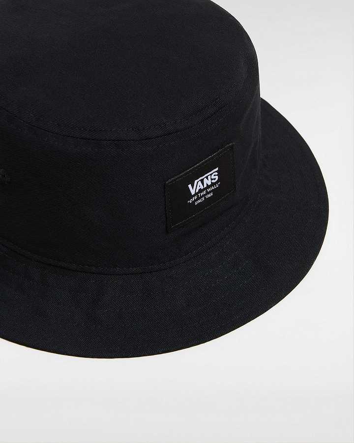 Black Unisex Vans Patch Hats NZ | VN5416397