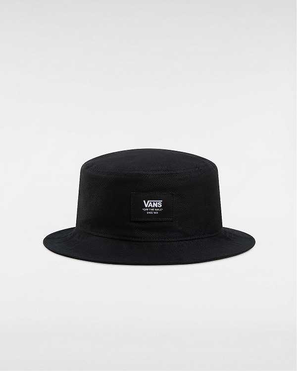 Black Unisex Vans Patch Hats NZ | VN5416397