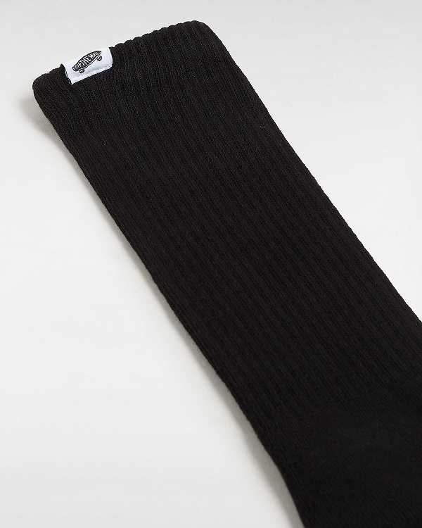 Black Unisex Vans Premium Crew (1 Pair) Socks NZ | VN7605894