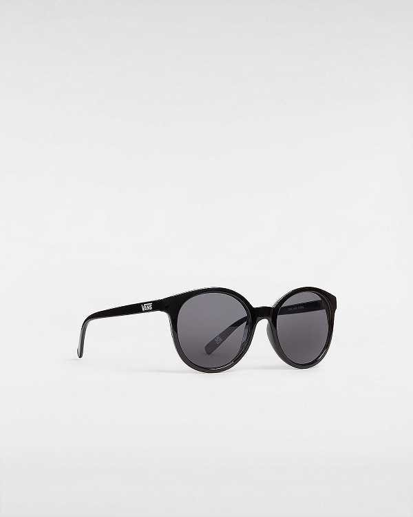 Black Unisex Vans Rise And Shine Sunglasses NZ | VN2149837