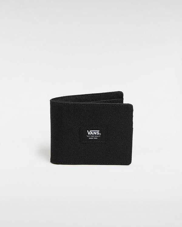 Black Unisex Vans Roats Wallet NZ | VN6192843