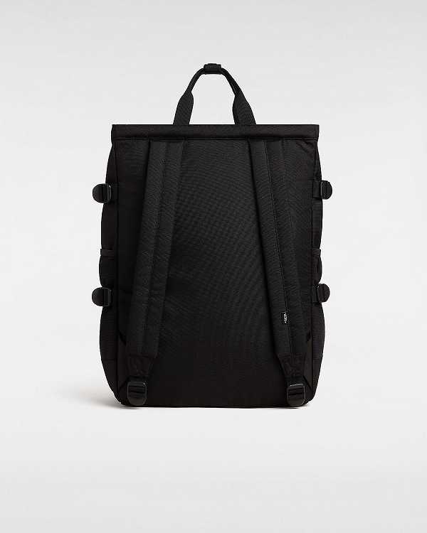 Black Unisex Vans Sherwin Backpacks NZ | VN4237801