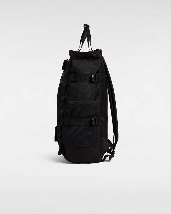 Black Unisex Vans Sherwin Backpacks NZ | VN4237801