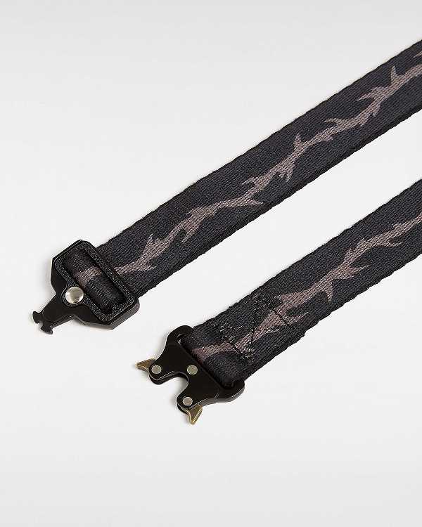 Black Unisex Vans Skate Thorn Web Belts NZ | VN4265780