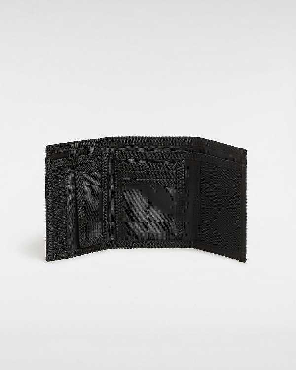 Black Unisex Vans Slipped Wallet NZ | VN0376921