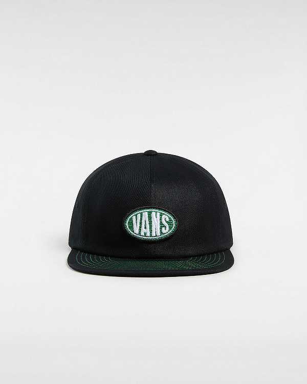 Black Unisex Vans Spray On Jockey Hats NZ | VN5213948