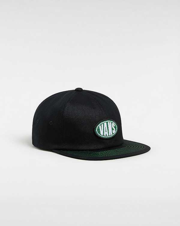 Black Unisex Vans Spray On Jockey Hats NZ | VN5213948