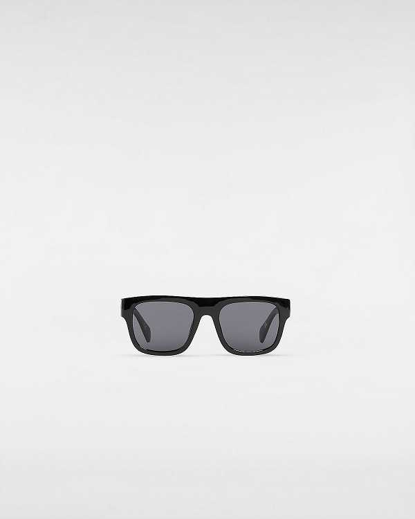 Black Unisex Vans Squared Off Sunglasses NZ | VN6420178