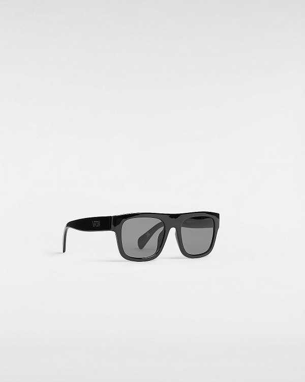 Black Unisex Vans Squared Off Sunglasses NZ | VN6420178