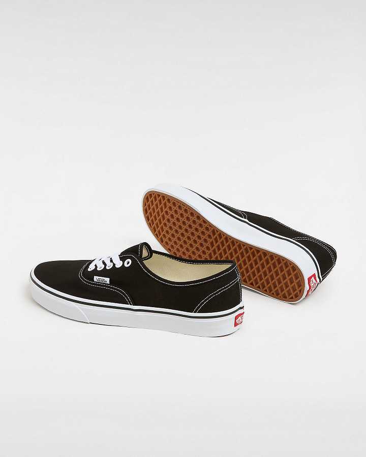 Black Women Vans Authentic Sneakers NZ | VN8712406