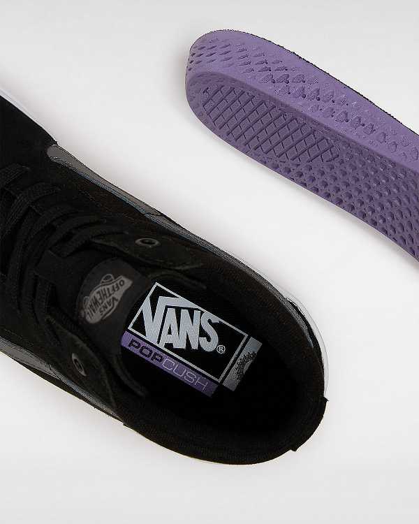 Black Women Vans BMX Sk8-Hi Sneakers NZ | VN4130958