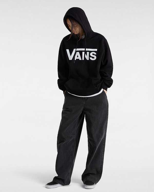 Black Women Vans Classic Pullover NZ | VN0746582