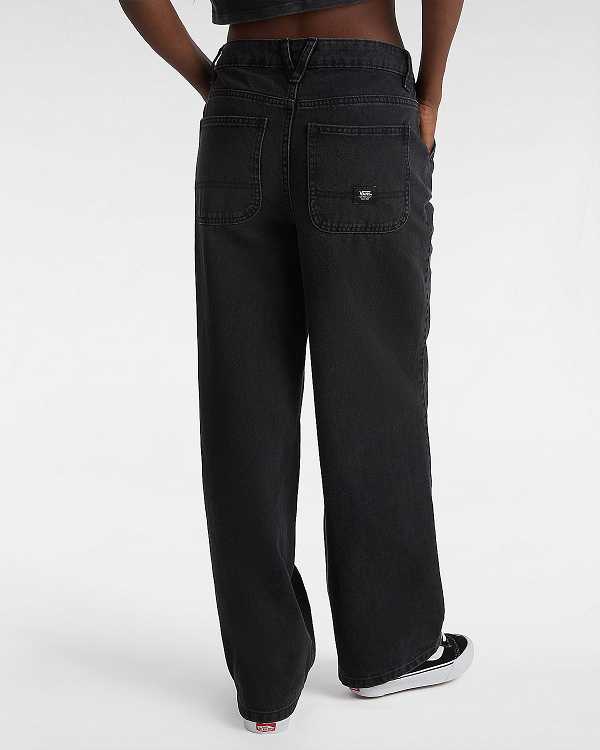 Black Women Vans Curbside Pants NZ | VN3458072