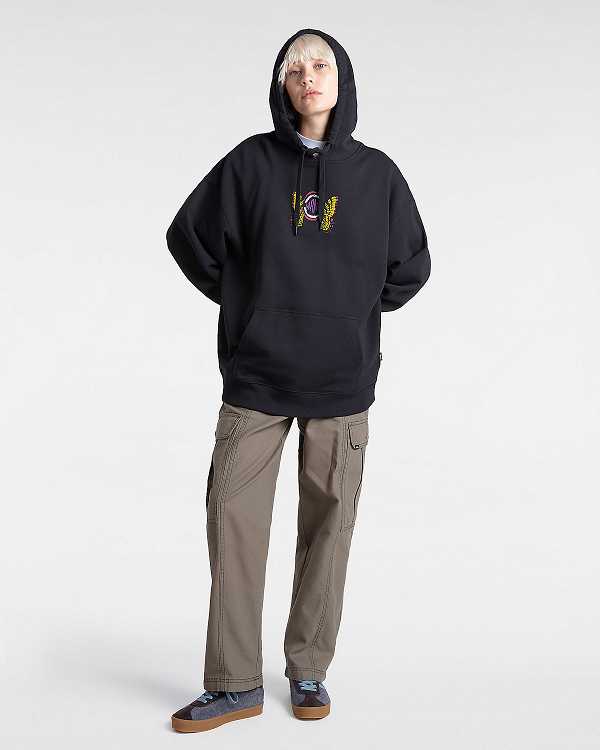 Black Women Vans Ethereal Hoodie NZ | VN5149270