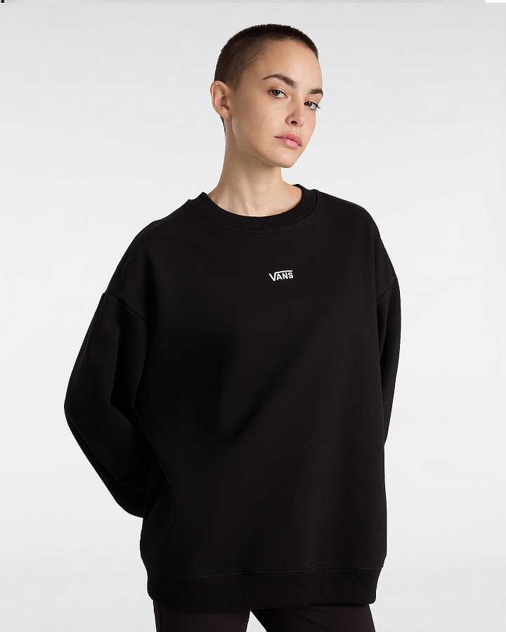 Black Women Vans Flying V Sweater NZ | VN7609381