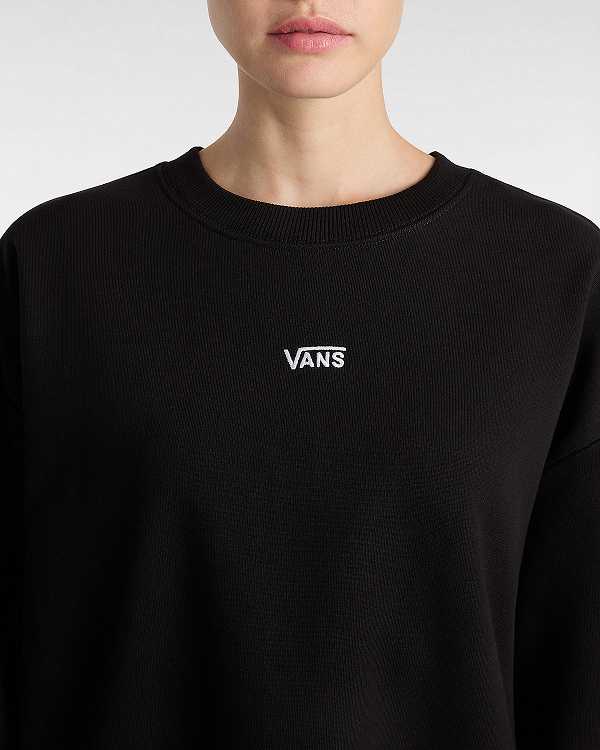 Black Women Vans Flying V Sweater NZ | VN7609381