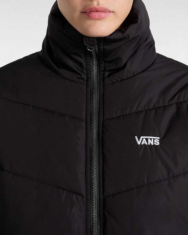 Black Women Vans Foundry MTE Puffer Jacket NZ | VN3261087