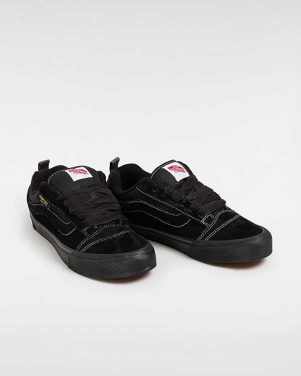 Black Women Vans Knu Skool Sneakers NZ | VN5089437