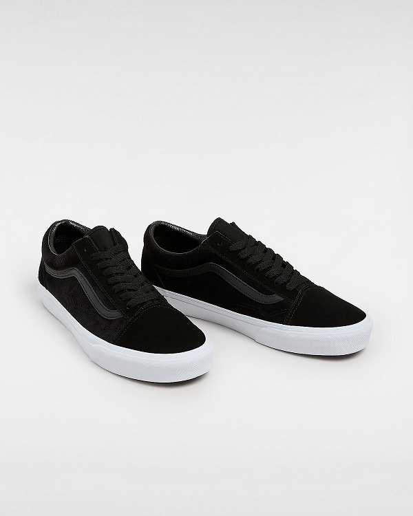 Black Women Vans Old Skool Pig Suede Sneakers NZ | VN9805324