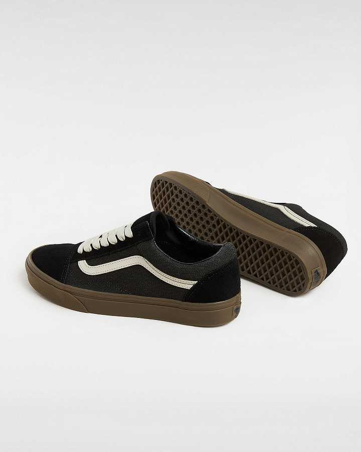 Black Women Vans Old Skool Sneakers NZ | VN2750931