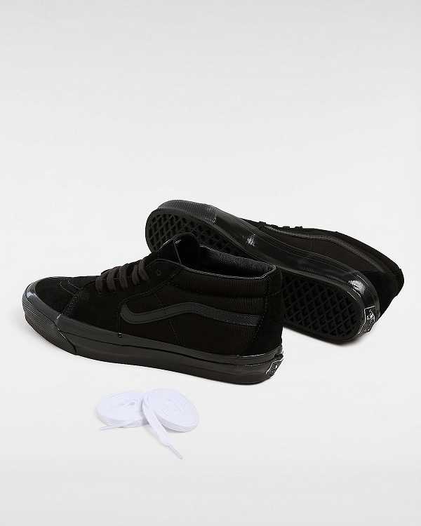 Black Women Vans Premium Sk8-Mid 83 Sneakers NZ | VN6795314