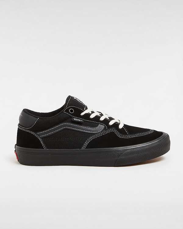 Black Women Vans Rowan Sneakers NZ | VN1368542