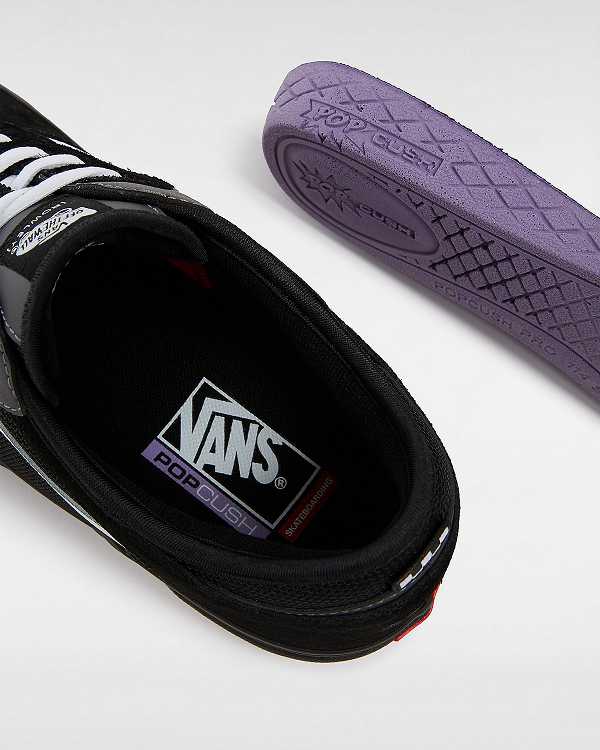 Black Women Vans Rowley Skate Shoes NZ | VN3160457