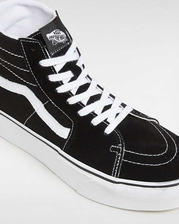 Black Women Vans Sk8-Hi Tapered Platform Shoes NZ | VN7209431