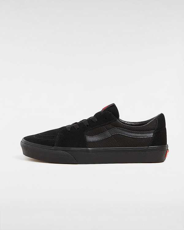 Black Women Vans Sk8-Low Sneakers NZ | VN3958216