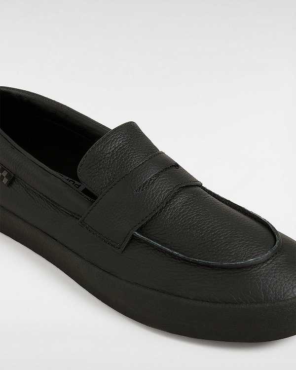 Black Women Vans Skate Loafers NZ | VN6513807