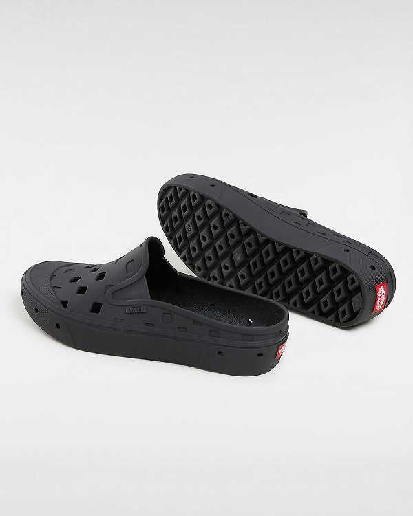 Black Women Vans Slip-On TRK MTE Mules NZ | VN2649853