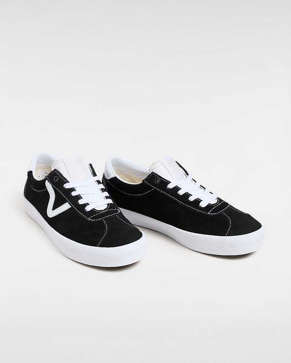 Black Women Vans Sport Skate Shoes NZ | VN2489076