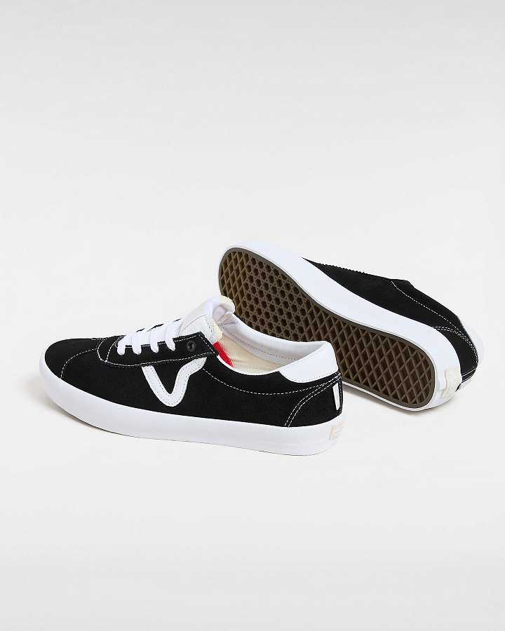 Black Women Vans Sport Skate Shoes NZ | VN2489076