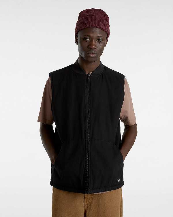 Black Women Vans Talbot Reversible Vest NZ | VN5026713