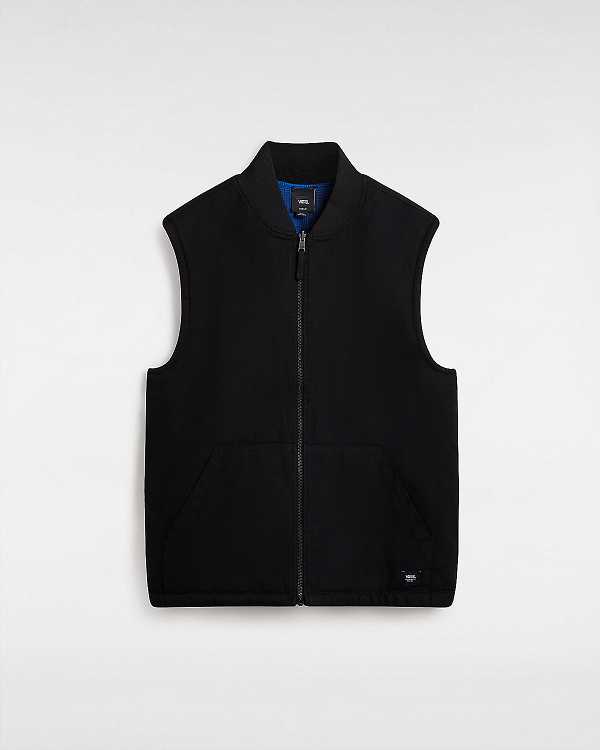 Black Women Vans Talbot Reversible Vest NZ | VN5026713